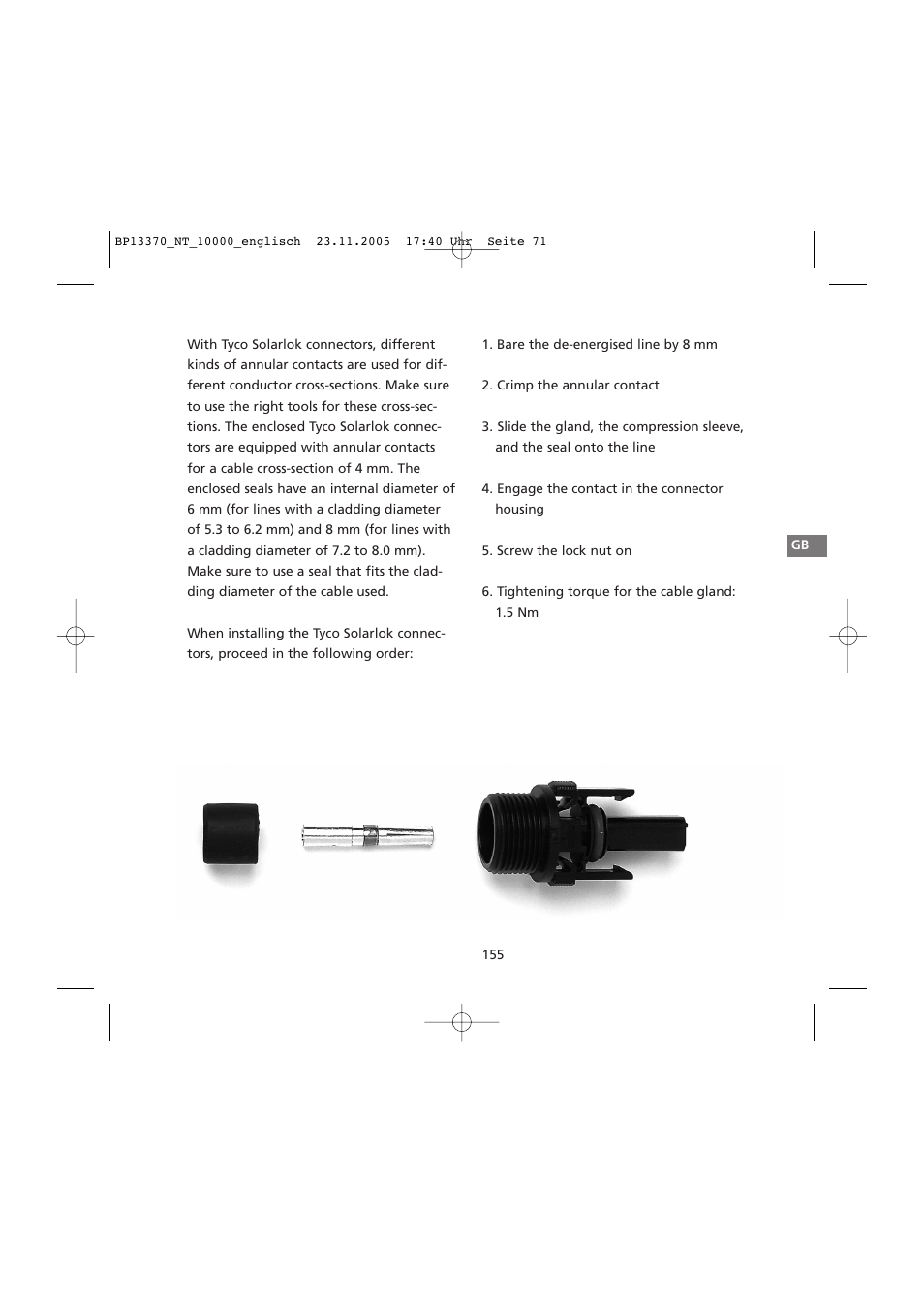 Sunway NT 10000 User Manual | Page 71 / 82