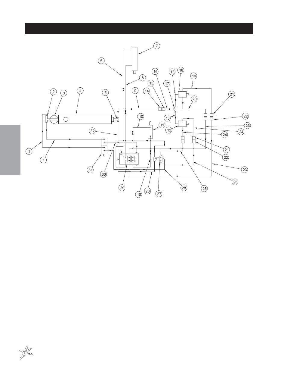 Hydraulic drawing | Smithco 72-000-A User Manual | Page 12 / 16