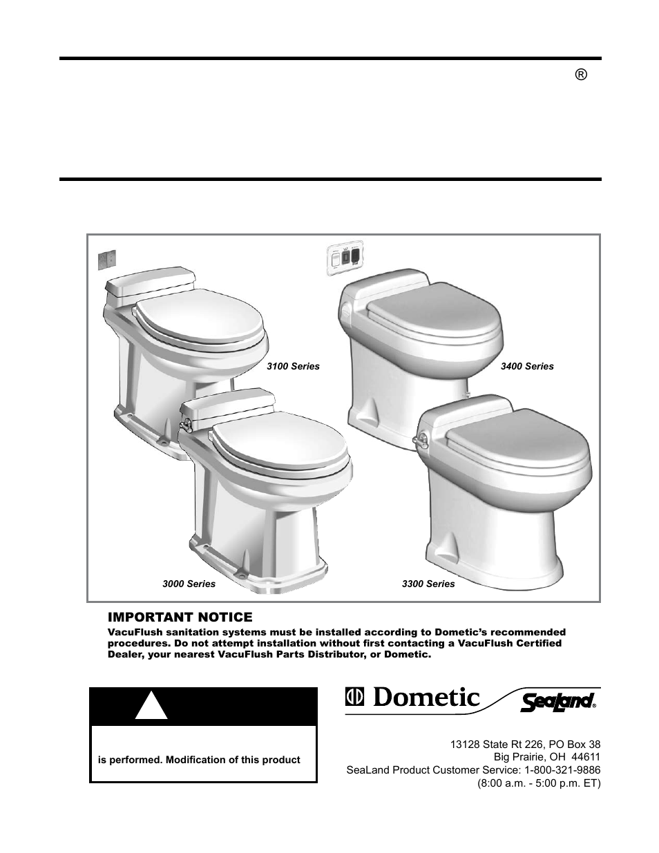SeaLand 3000 User Manual | 24 pages