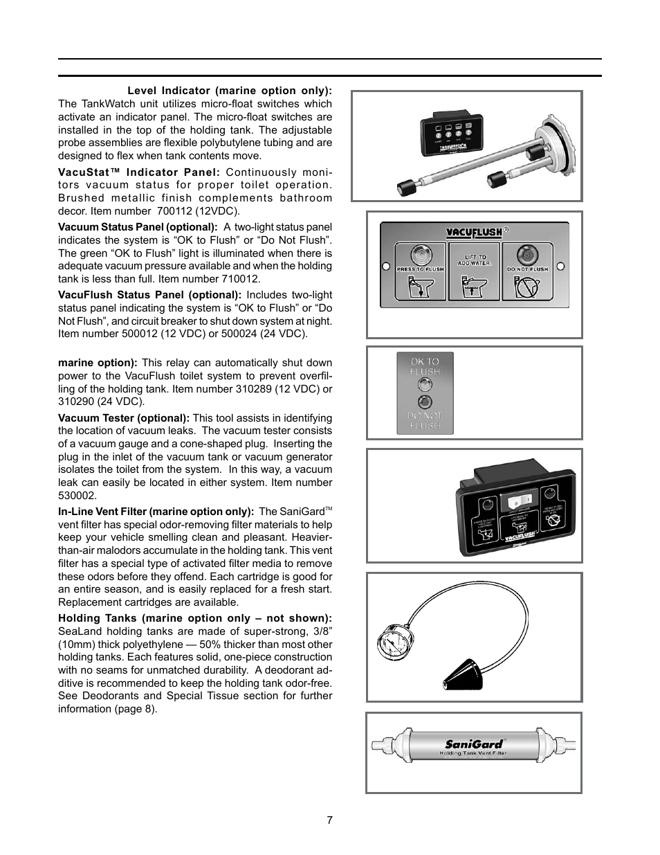 SeaLand 3000 User Manual | Page 7 / 24
