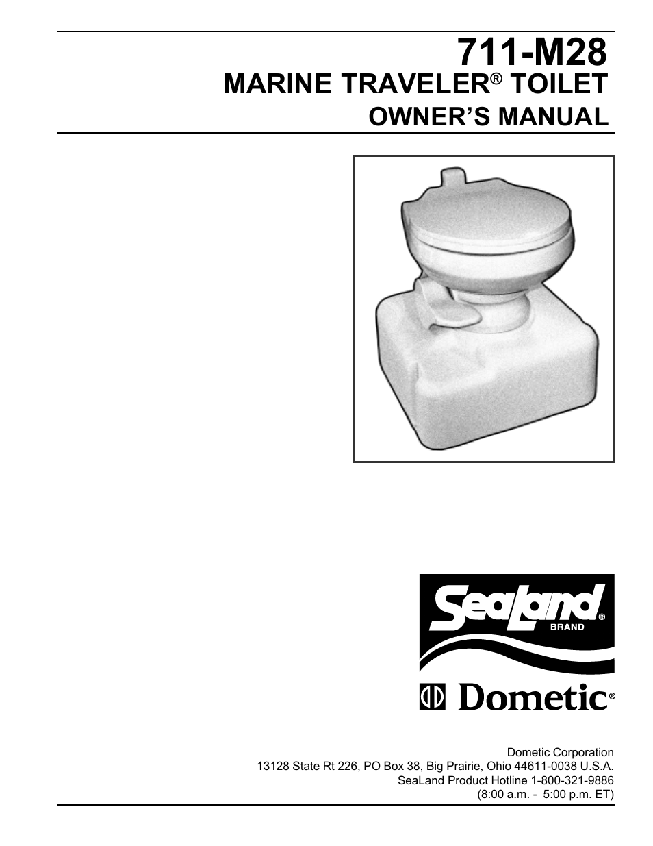 SeaLand 711-M28 User Manual | 8 pages