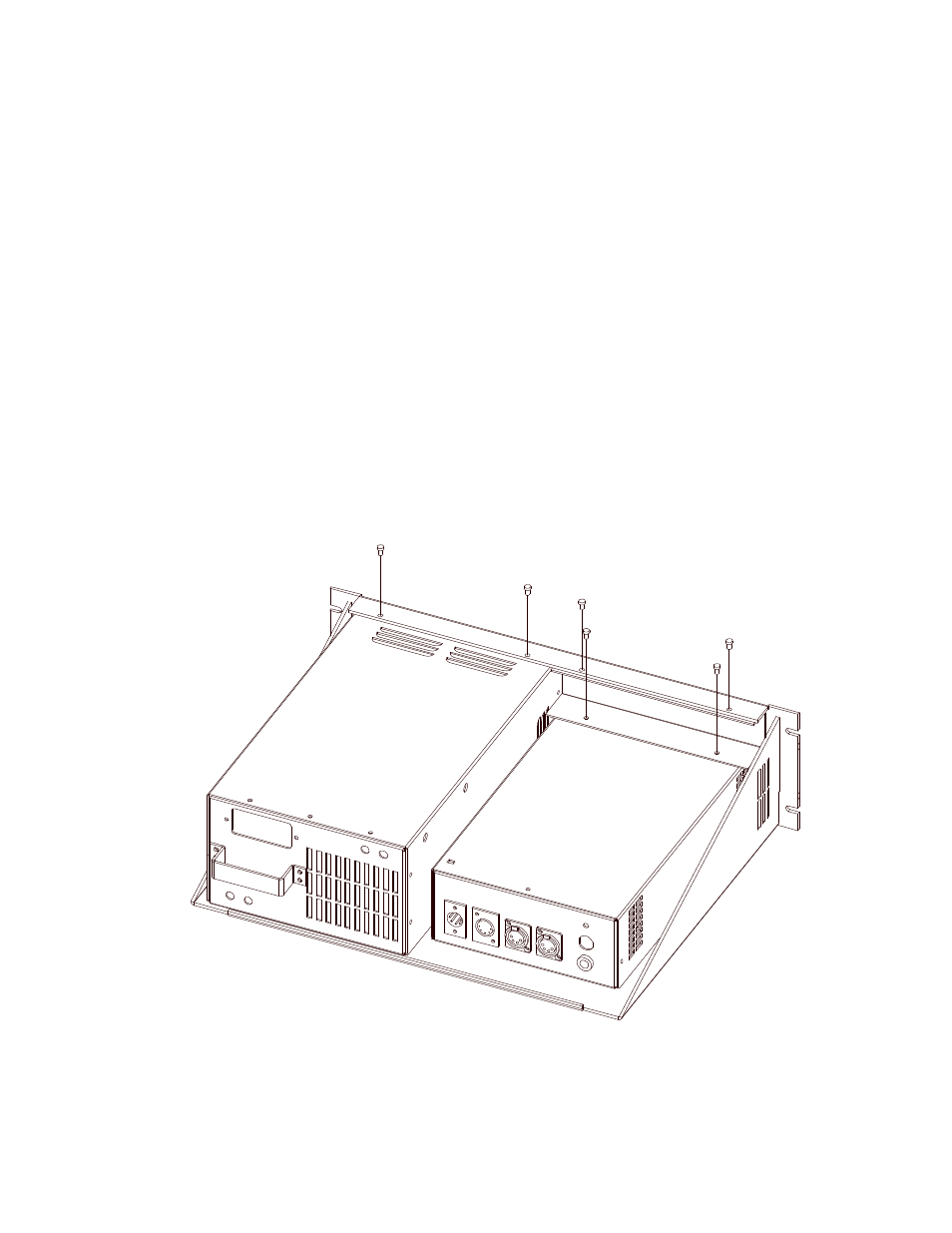 Power supply rack mounting | Select Products II User Manual | Page 20 / 25