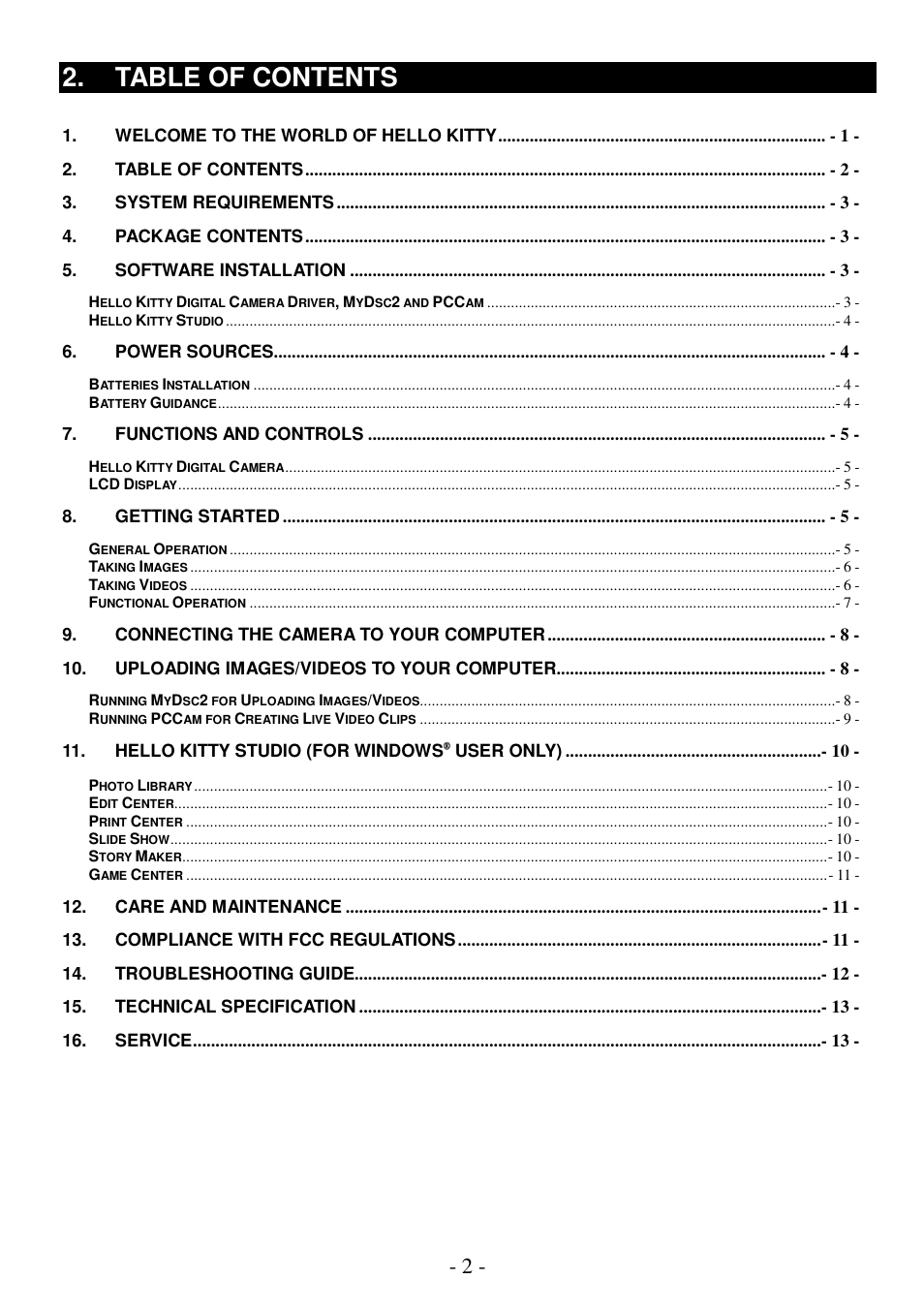 Spectra KT7002 User Manual | Page 3 / 14