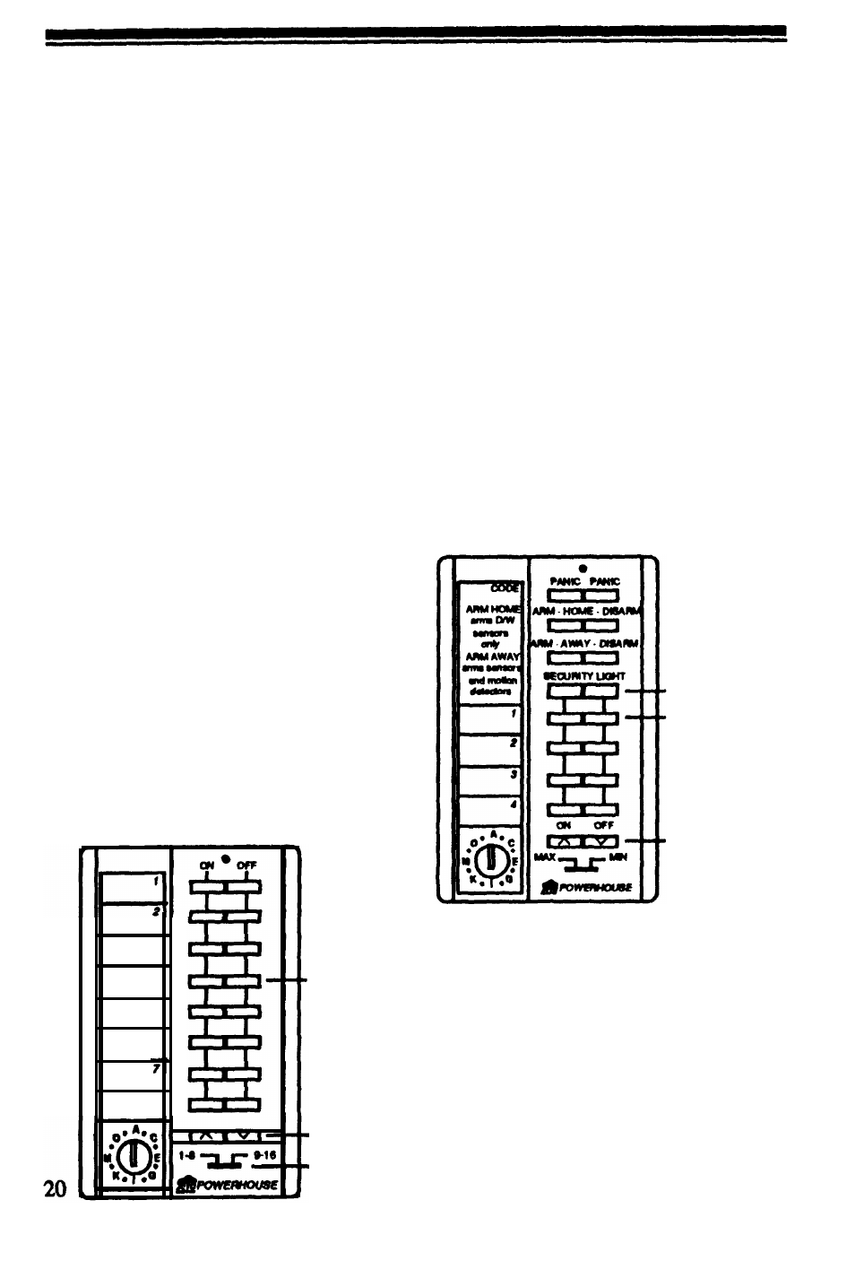 Turning lights on and off remotely, Rt504, Sh624 | Smarthome SUPERVISED WIRELESS SECURITY CONSOLE PS561 User Manual | Page 20 / 33