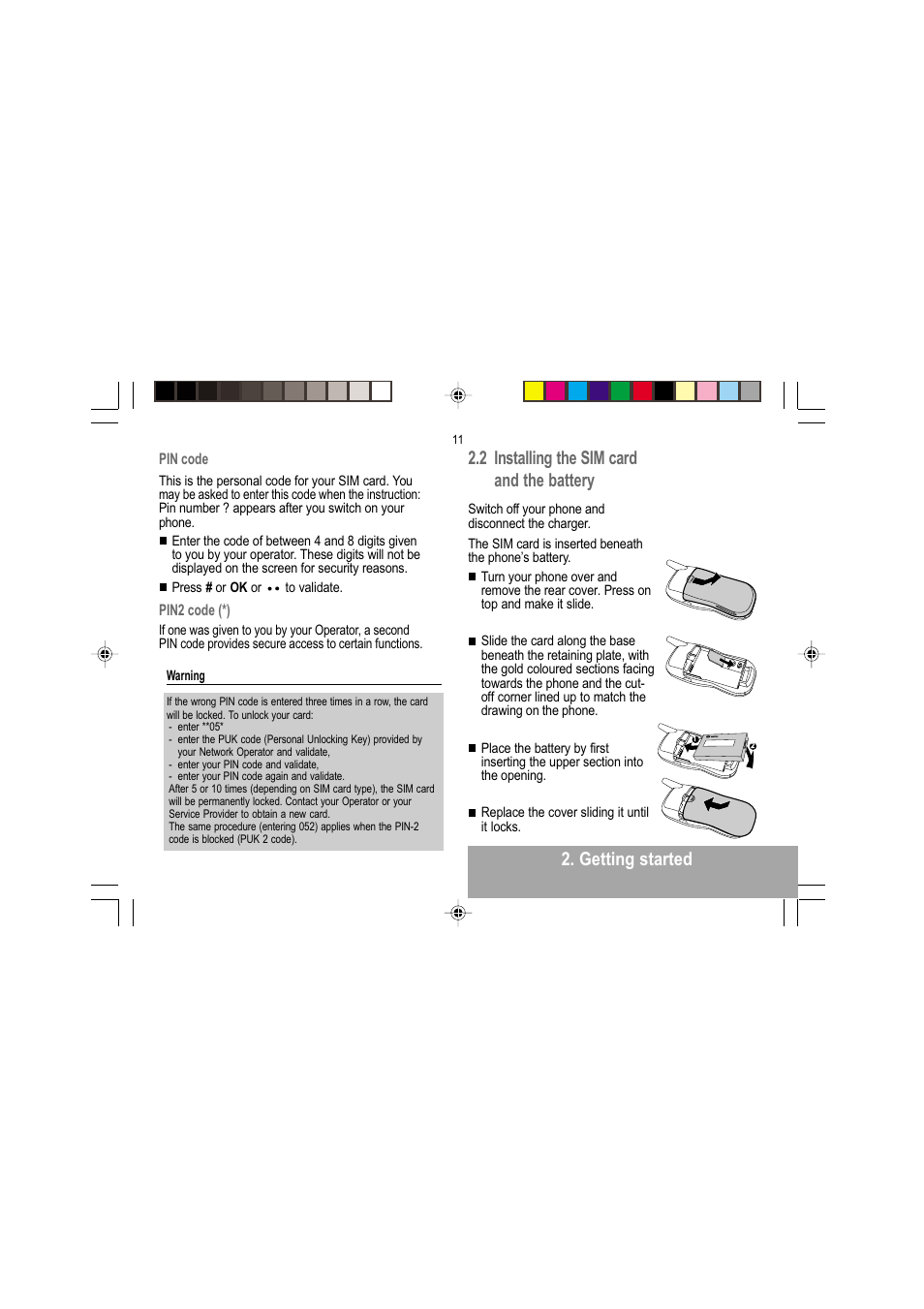 Sagem MY 302X User Manual | Page 12 / 63