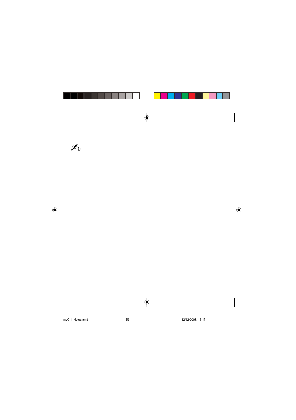 Sagem myC-1 User Manual | Page 60 / 61