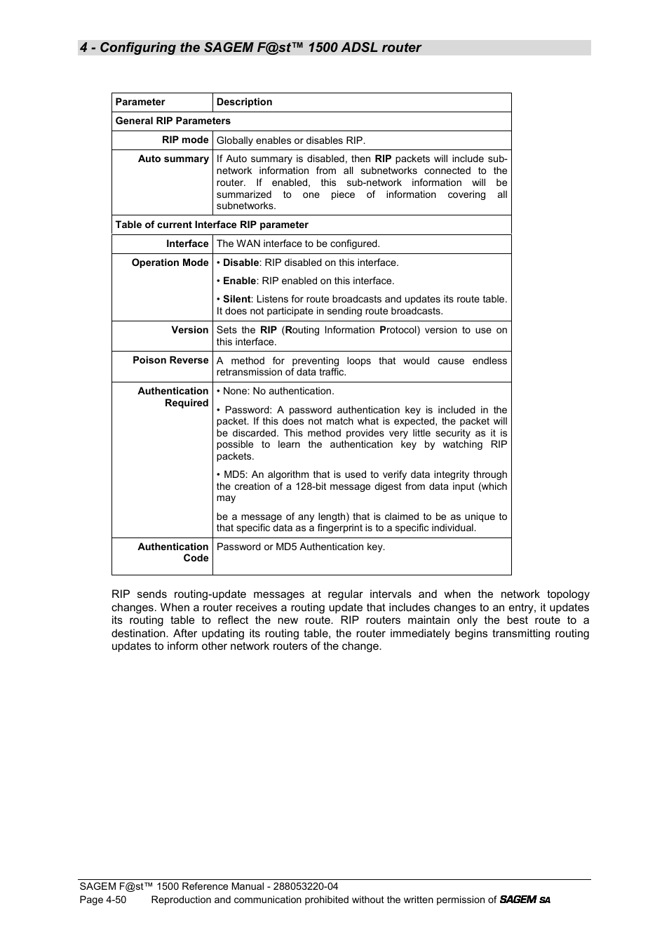 Sagem SAGEMFAST 1500WG User Manual | Page 96 / 138