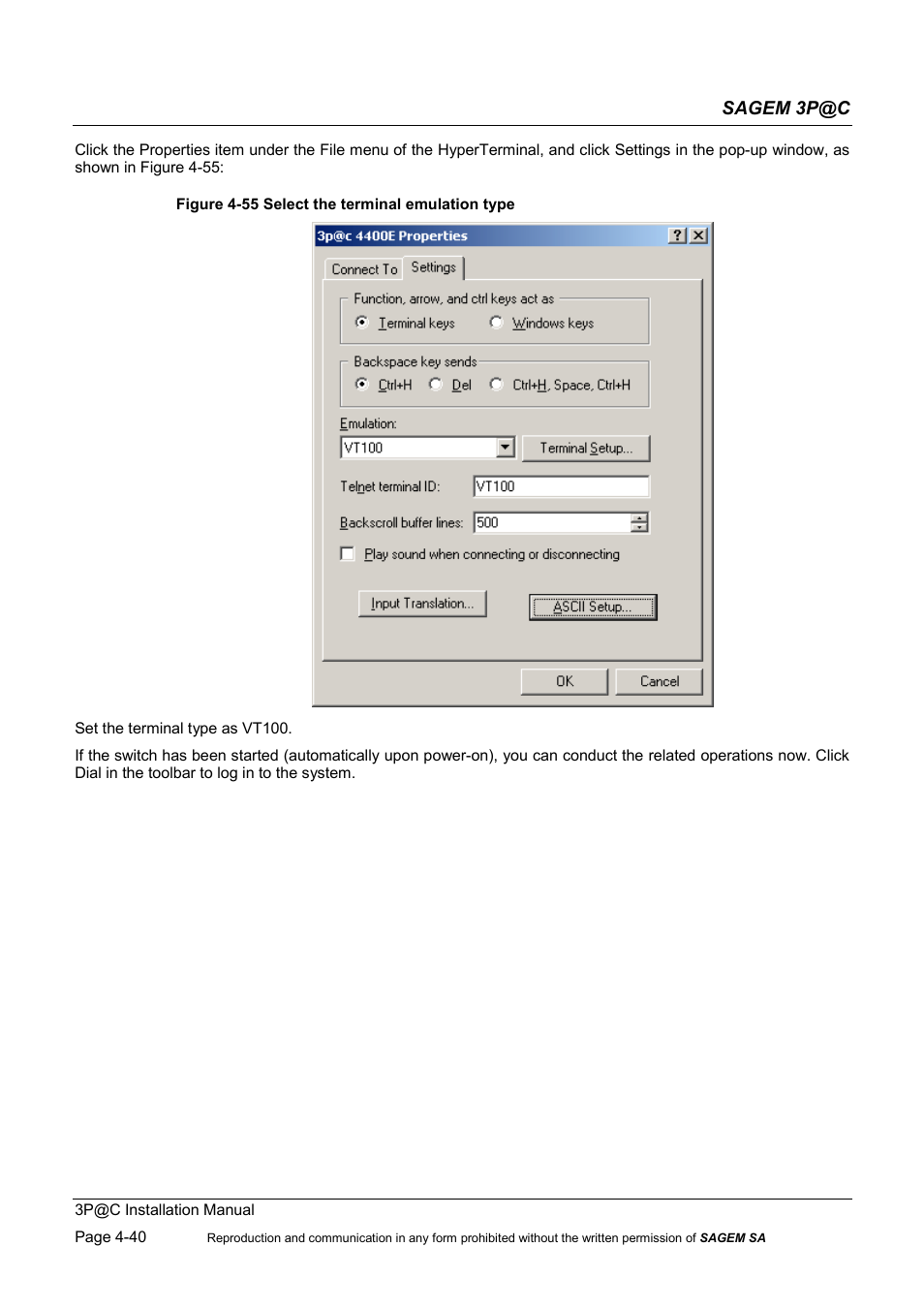 Sagem 4450E User Manual | Page 101 / 198