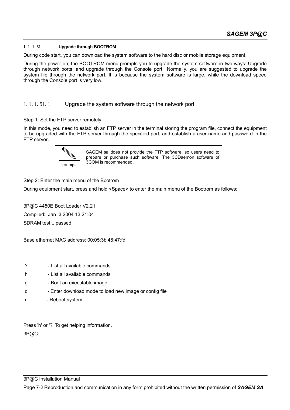 Sagem 4450E User Manual | Page 117 / 198