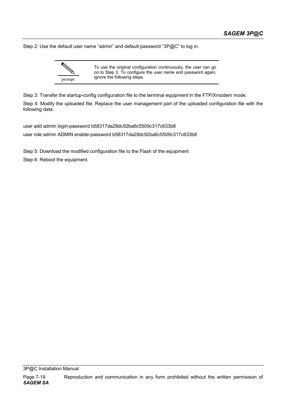 Sagem 4450E User Manual | Page 134 / 198