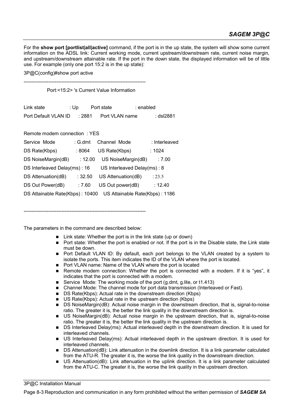 Sagem 3p@c | Sagem 4450E User Manual | Page 138 / 198