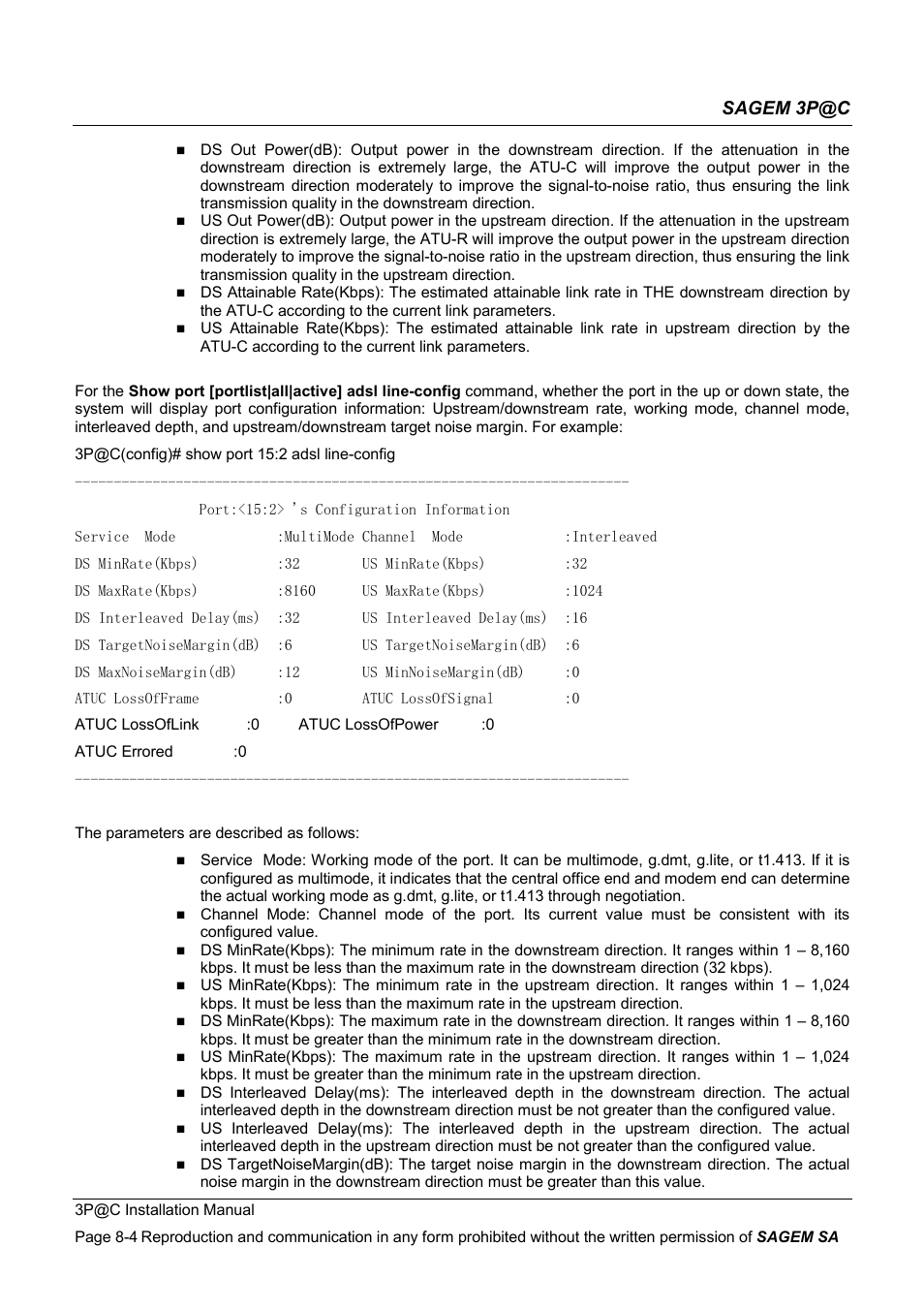 Sagem 3p@c | Sagem 4450E User Manual | Page 139 / 198