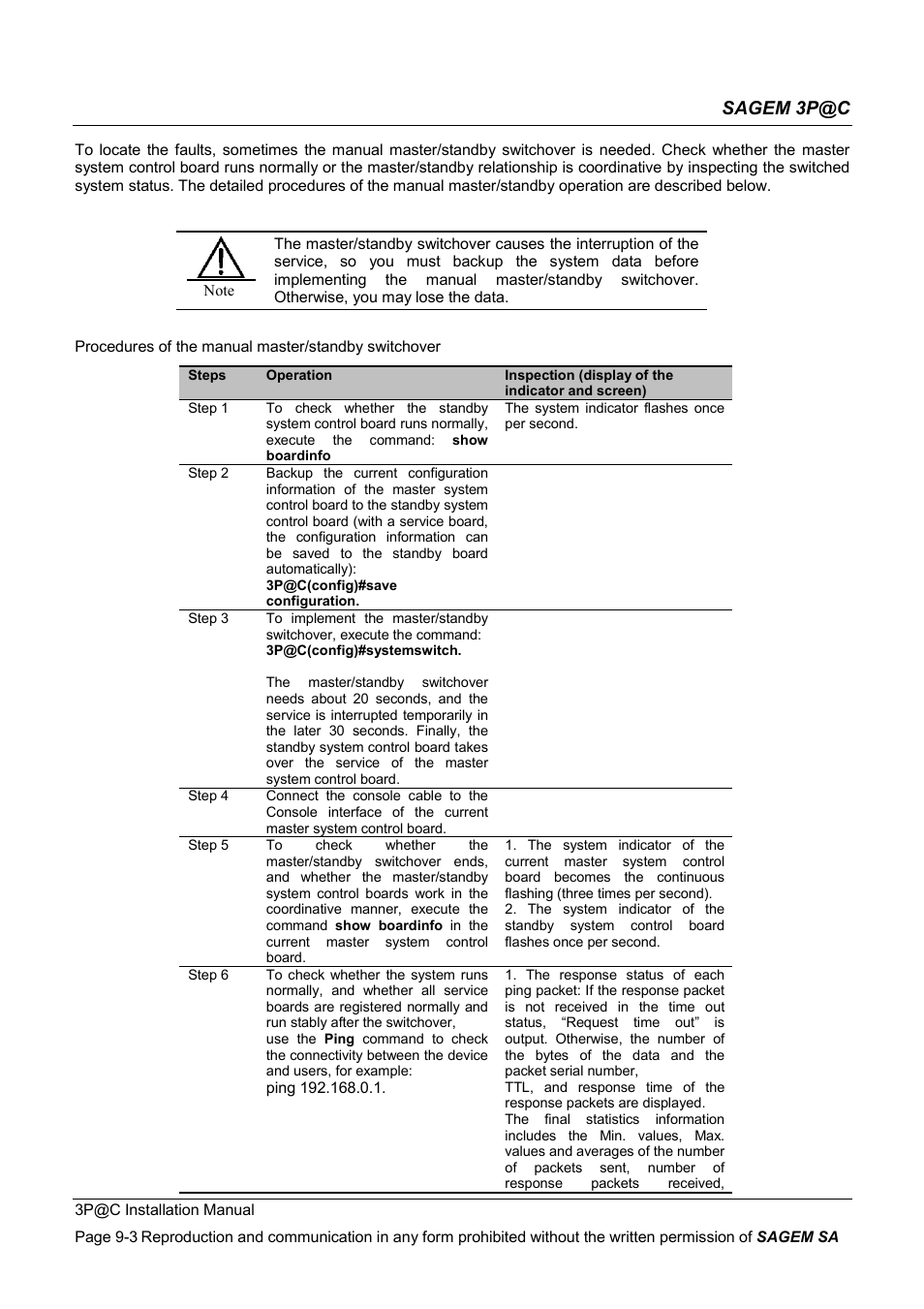 Sagem 3p@c | Sagem 4450E User Manual | Page 144 / 198