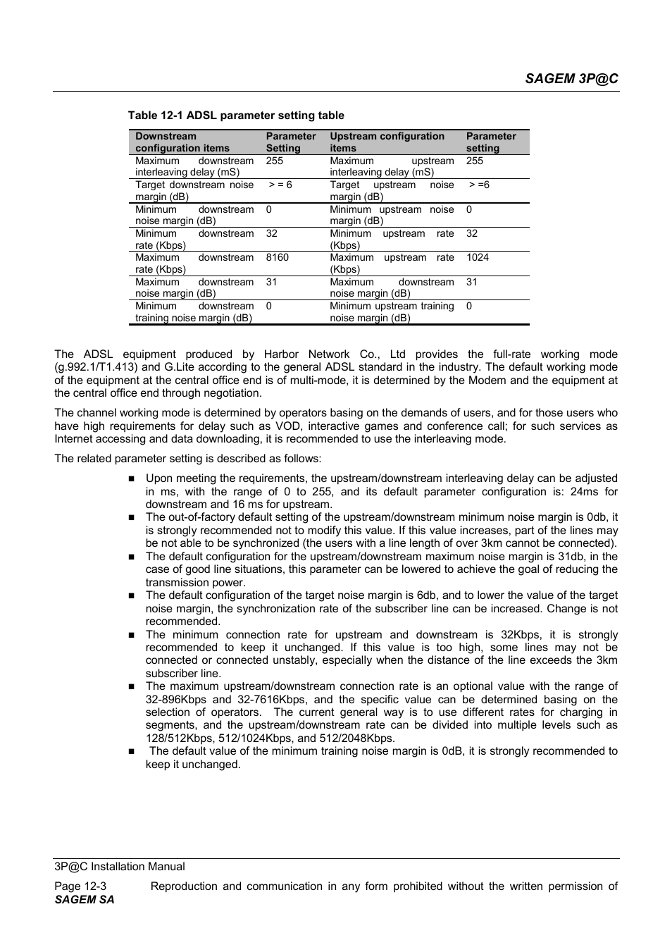 Sagem 3p@c | Sagem 4450E User Manual | Page 160 / 198