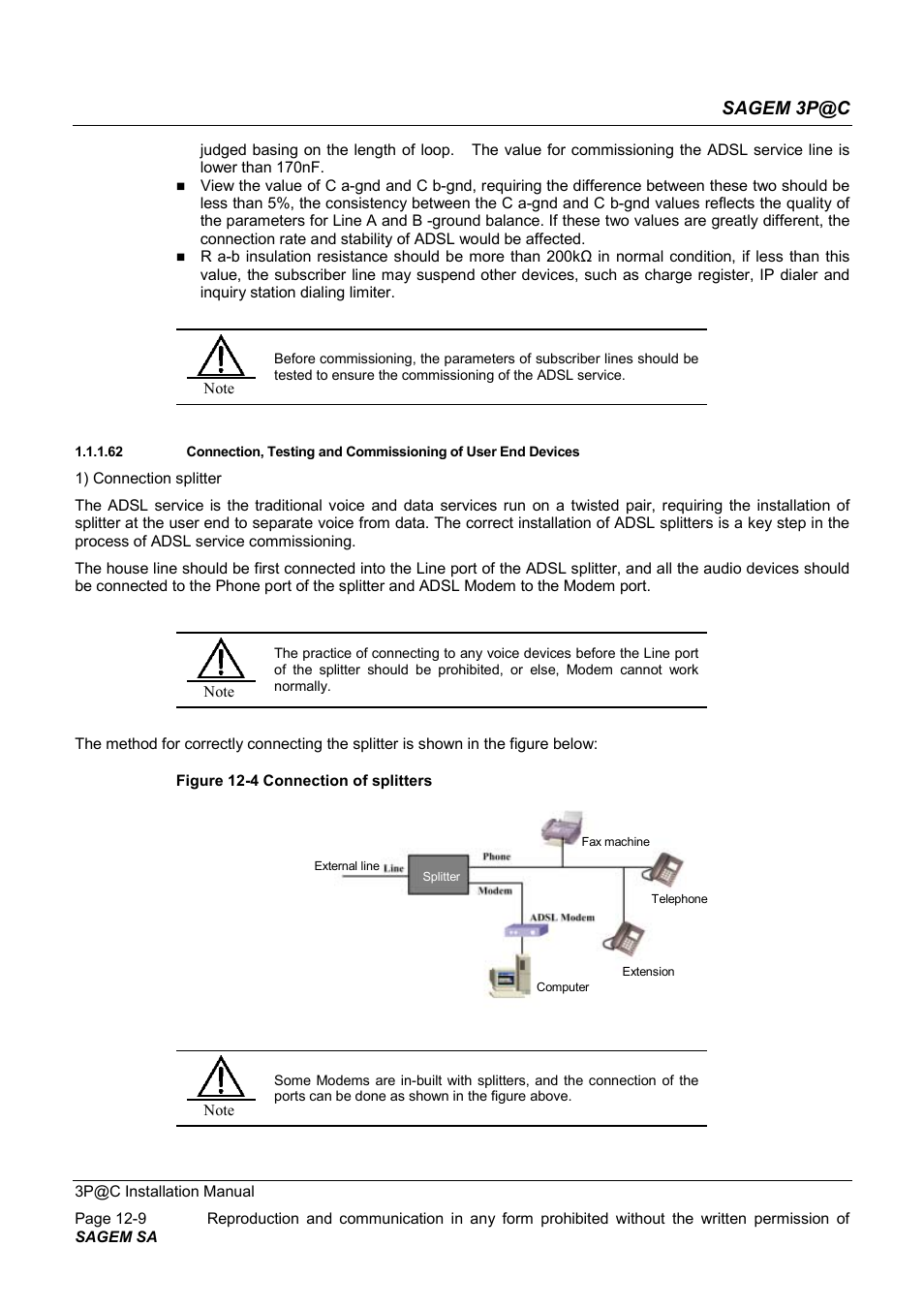 Sagem 3p@c | Sagem 4450E User Manual | Page 166 / 198