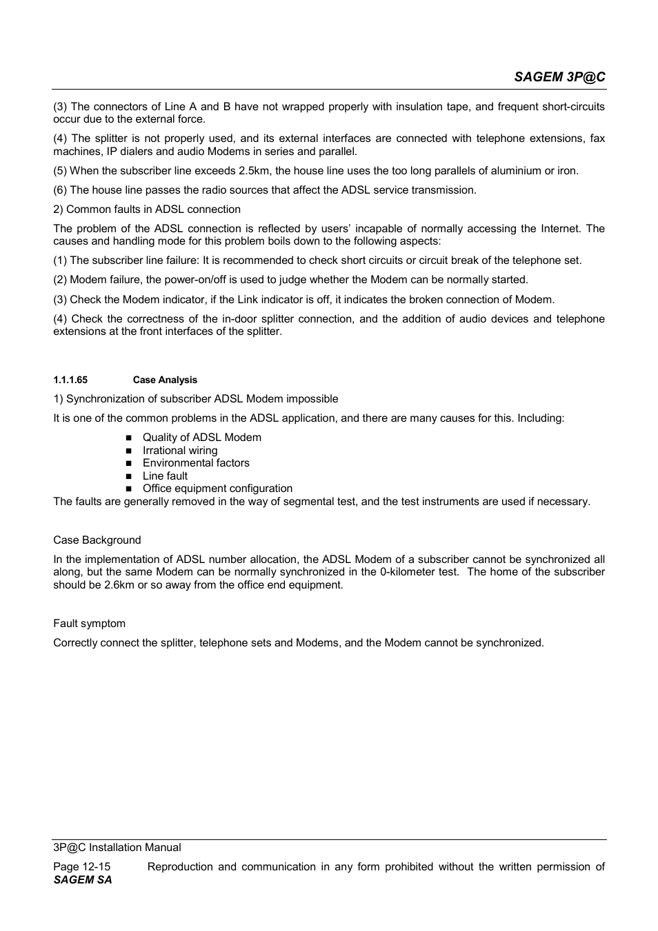 Sagem 3p@c | Sagem 4450E User Manual | Page 172 / 198