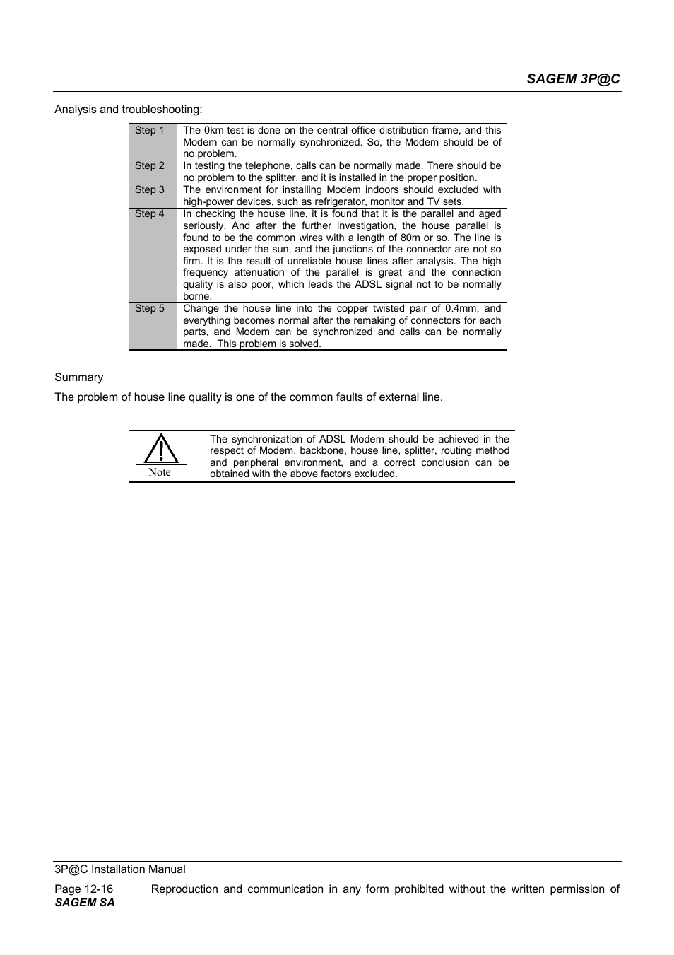 Sagem 3p@c | Sagem 4450E User Manual | Page 173 / 198