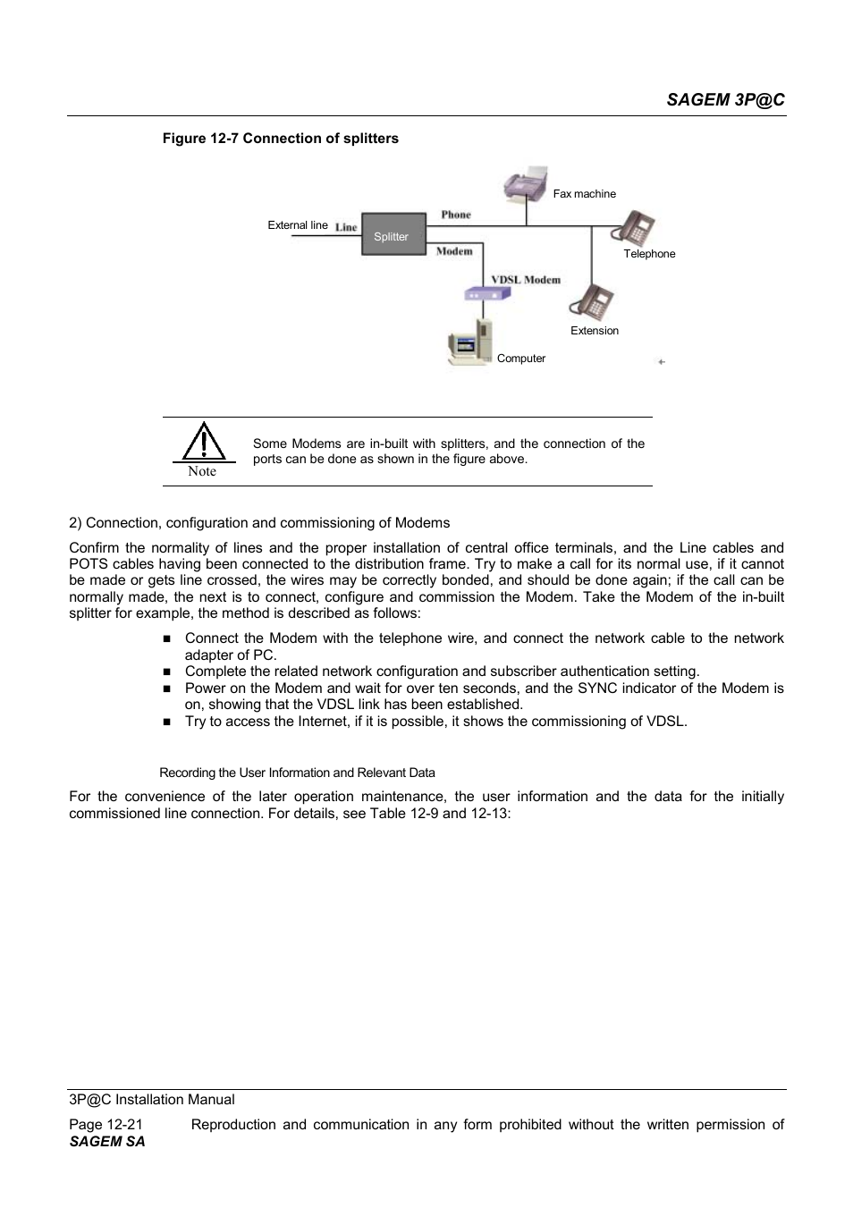 Sagem 3p@c | Sagem 4450E User Manual | Page 178 / 198