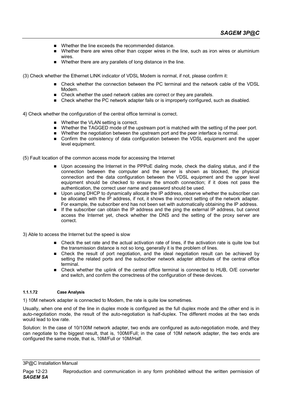 Sagem 3p@c | Sagem 4450E User Manual | Page 180 / 198