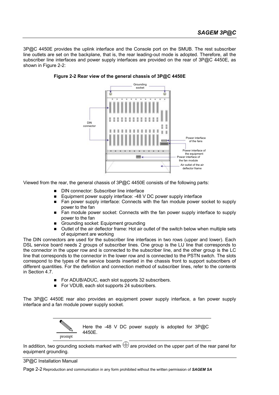 Sagem 3p@c | Sagem 4450E User Manual | Page 25 / 198