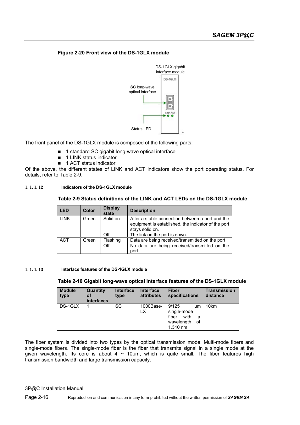 Sagem 3p@c | Sagem 4450E User Manual | Page 39 / 198