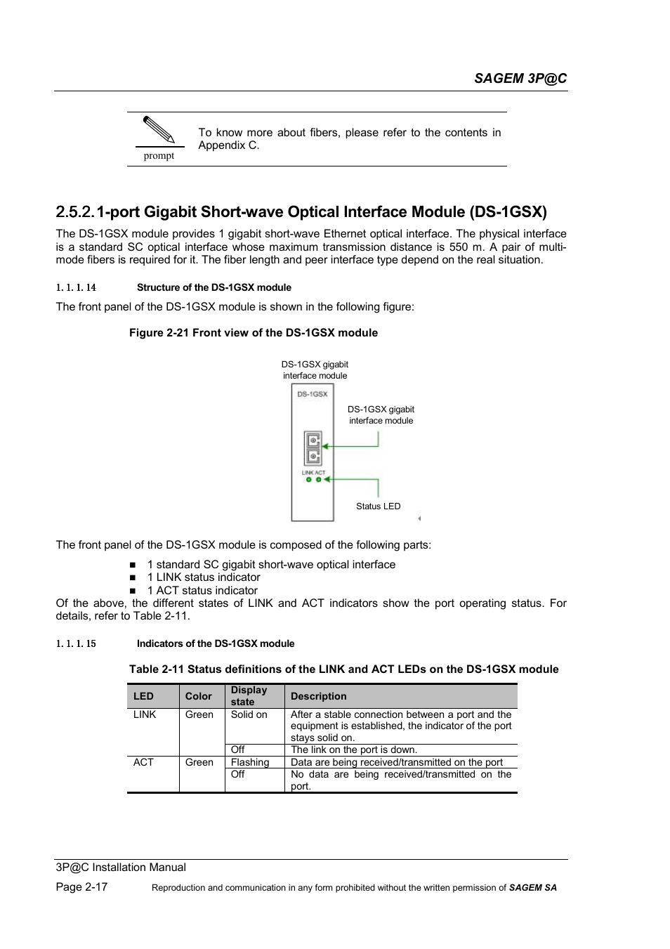 Sagem 3p@c | Sagem 4450E User Manual | Page 40 / 198