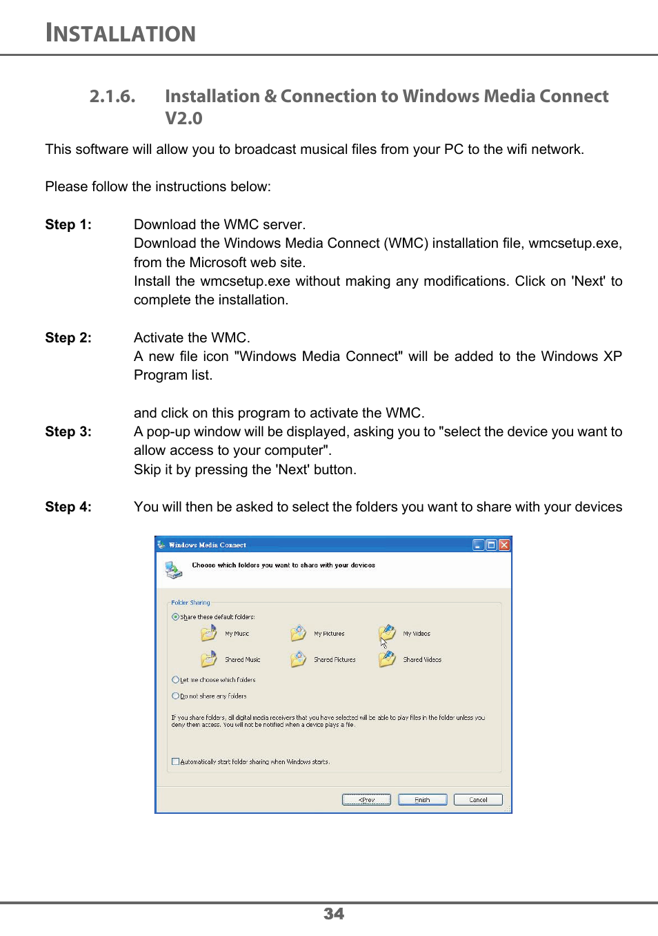 Nstallation | Sagem 700 User Manual | Page 34 / 64