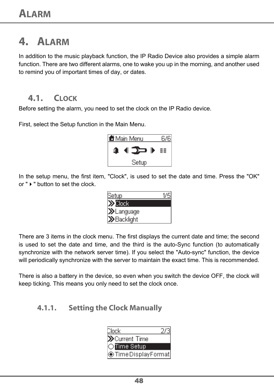 Larm | Sagem 700 User Manual | Page 48 / 64