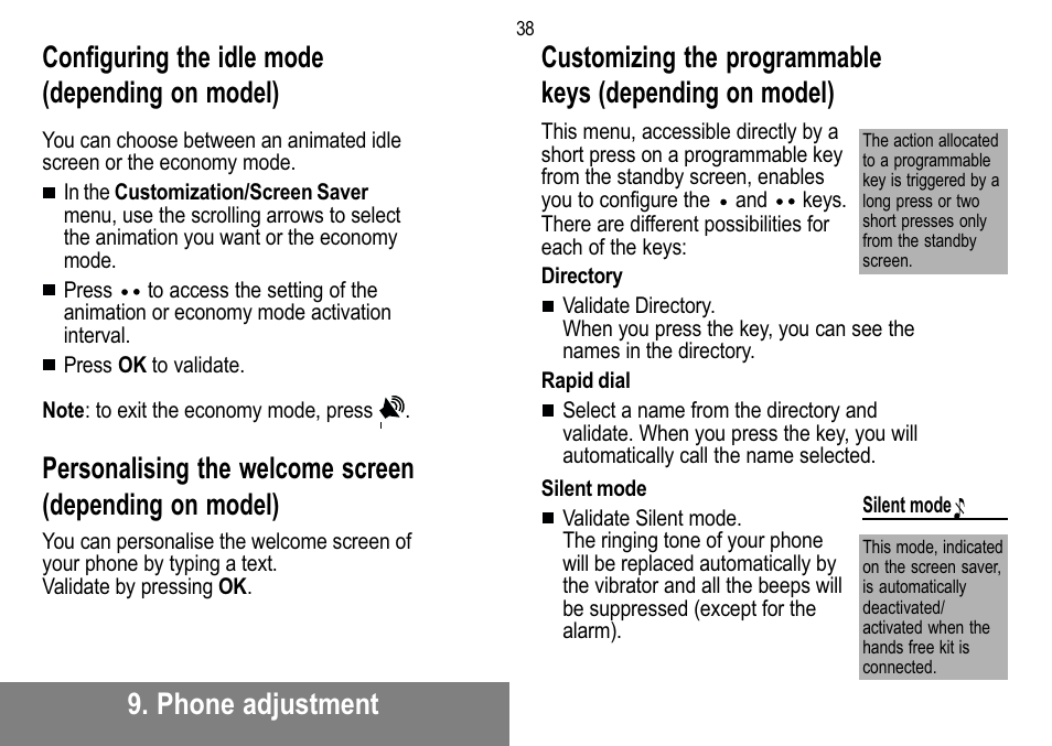 Sagem MW 302X User Manual | Page 39 / 58