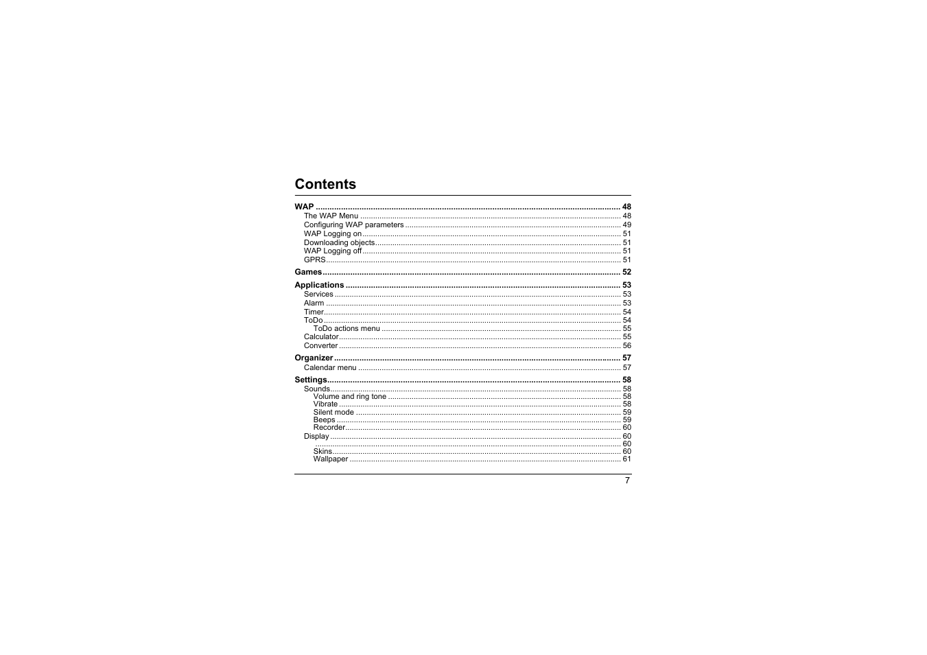 Sagem myX-8 User Manual | Page 8 / 108