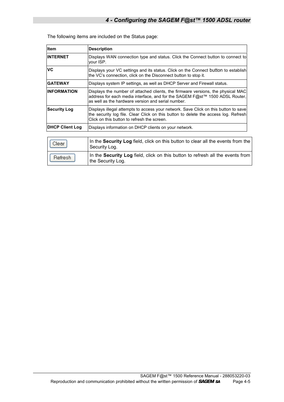 Sagem F@ST 1500WG User Manual | Page 51 / 134