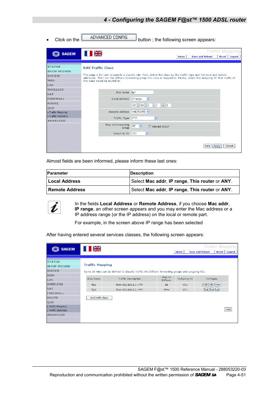 Sagem F@ST 1500WG User Manual | Page 97 / 134