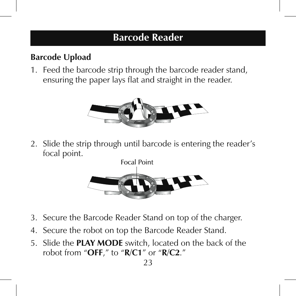 Barcode reader | Sumo SL001 User Manual | Page 23 / 32