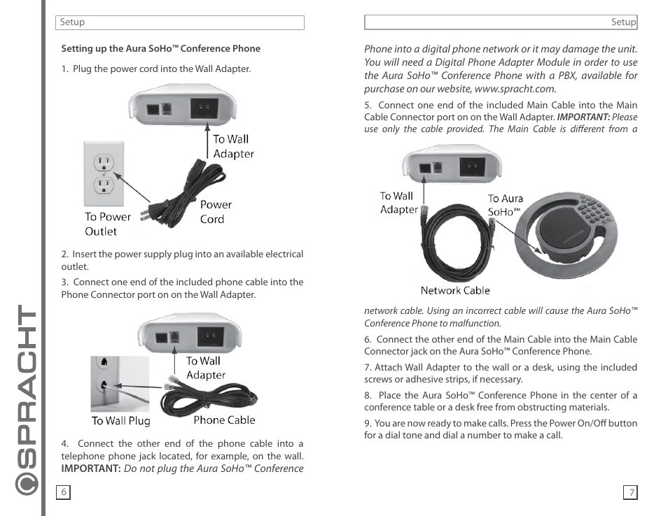 Spracht AURA SOHO CP-2016-003 User Manual | Page 6 / 12