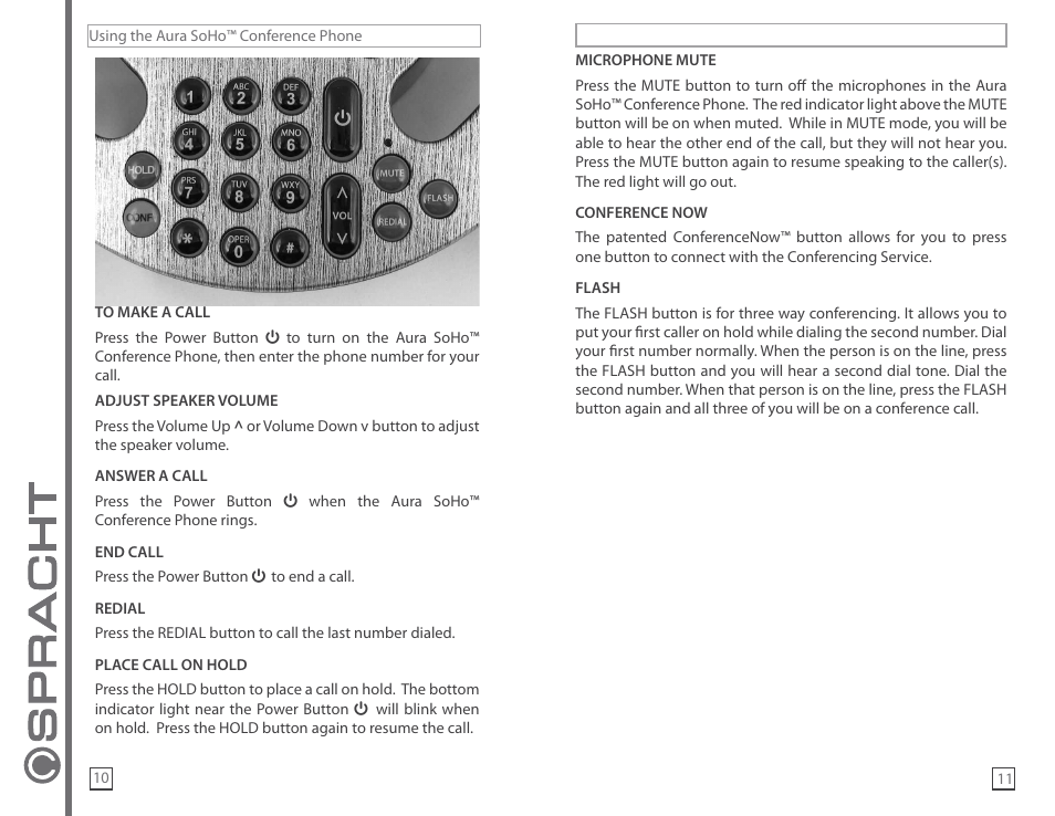 Spracht AURA SOHO CP-2016-003 User Manual | Page 8 / 12