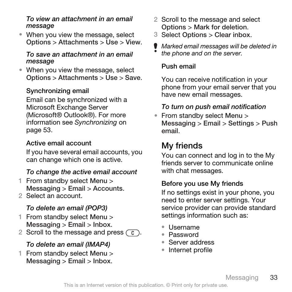 My friends | Spracht W890I User Manual | Page 35 / 82