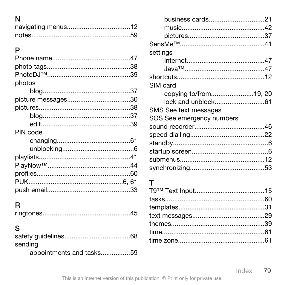 Spracht W890I User Manual | Page 81 / 82