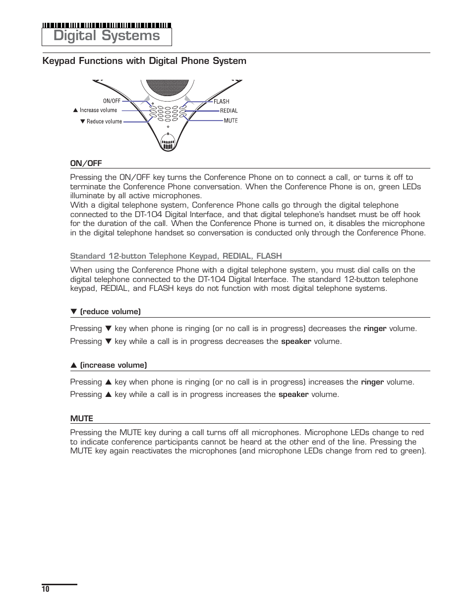 Digital systems | Spracht CP-2012 User Manual | Page 11 / 19