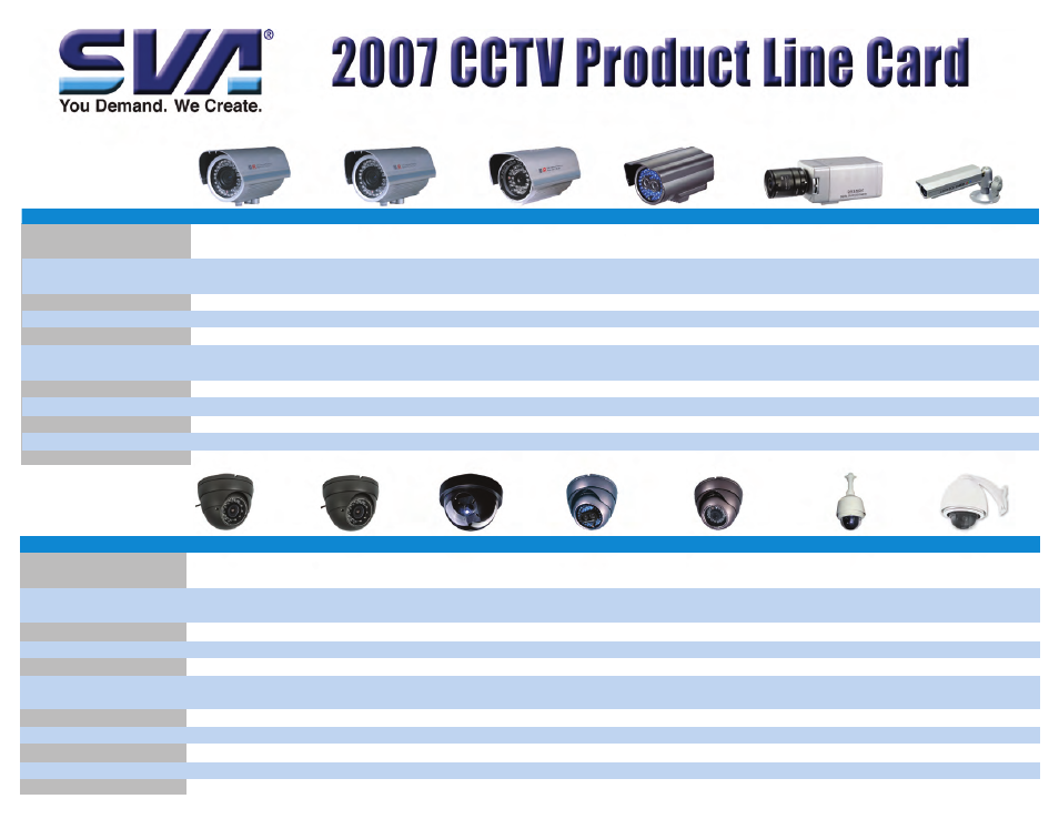 SVA CDR-1203 User Manual | 2 pages