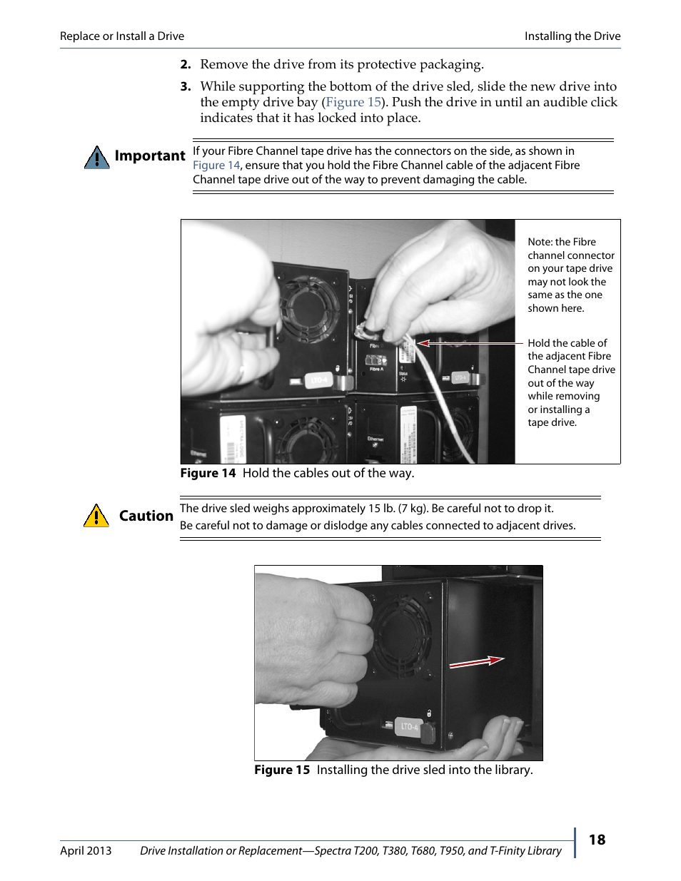 Spectra Logic T380 User Manual | Page 18 / 27