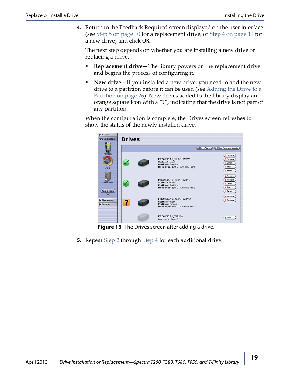 Spectra Logic T380 User Manual | Page 19 / 27