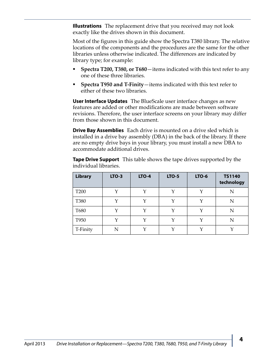 Spectra Logic T380 User Manual | Page 4 / 27