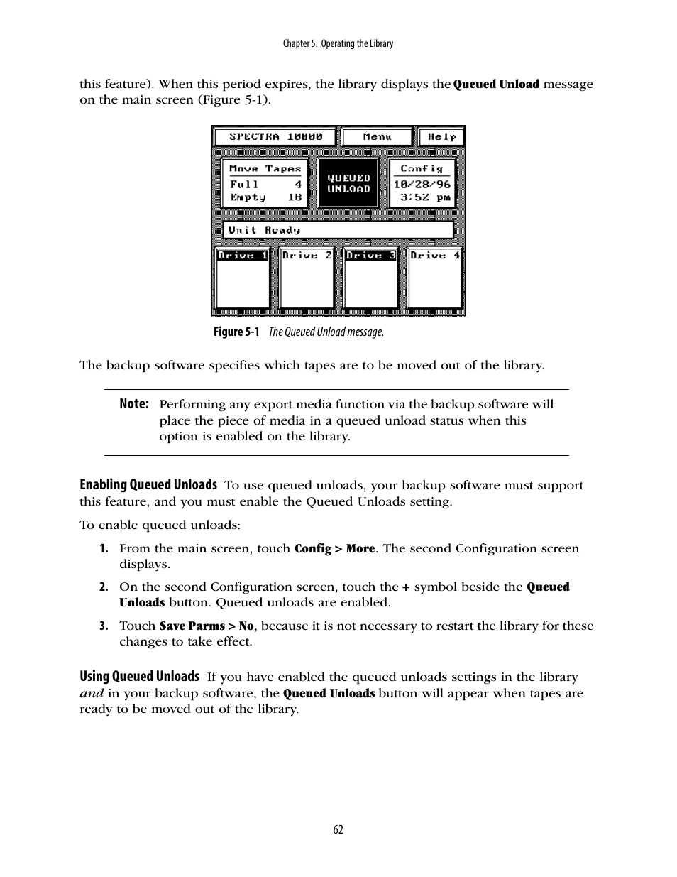 Spectra Logic 10000 User Manual | Page 62 / 136