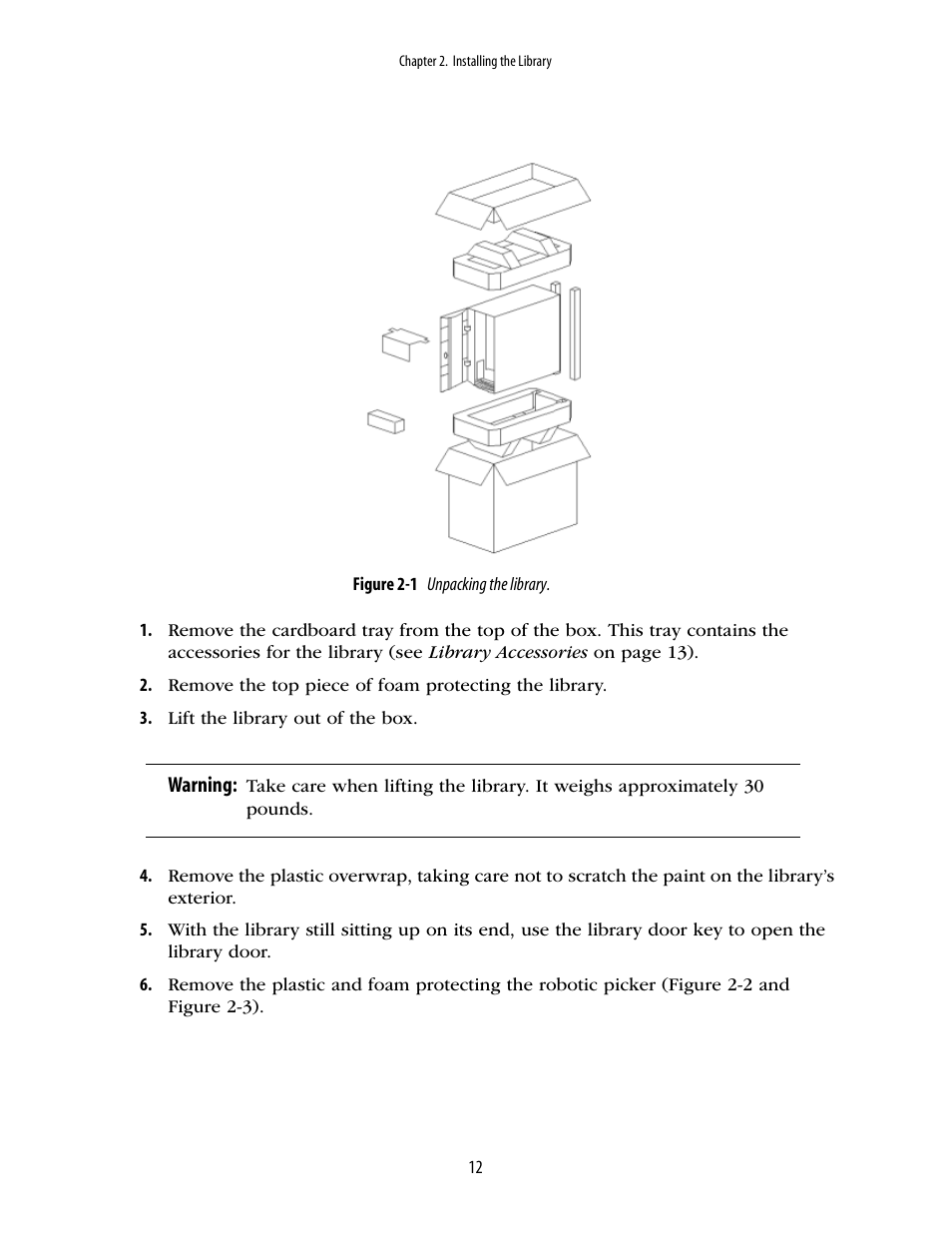 Figure 2-1) | Spectra Logic 2K User Manual | Page 12 / 94