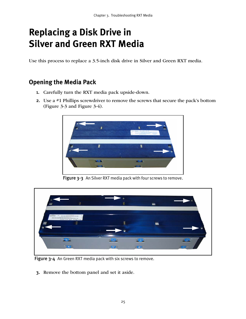 Spectra Logic RXT150 User Manual | Page 25 / 43