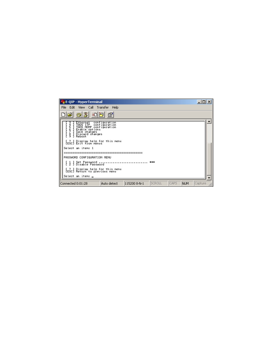 Password configuration | Spectra Logic Spectra 12000 User Manual | Page 175 / 190