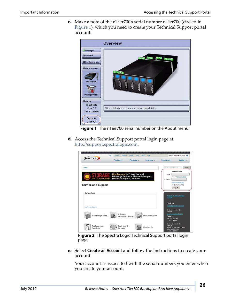 Spectra Logic NTIER700 User Manual | Page 26 / 28