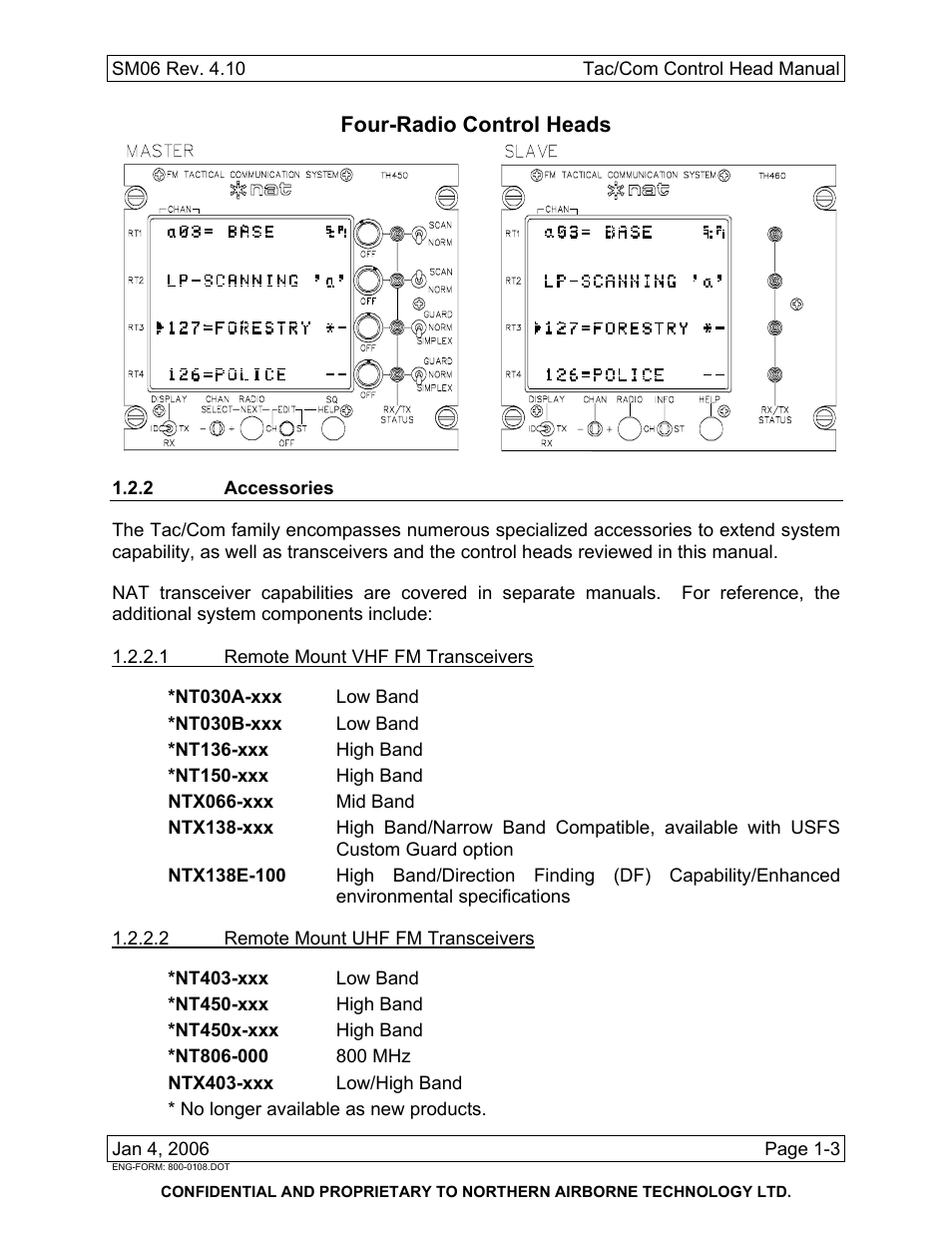 2 accessories | Spectra Logic TAC/COM SERIES User Manual | Page 11 / 107