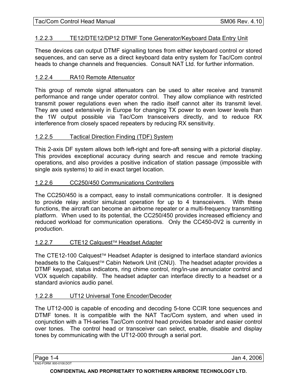Spectra Logic TAC/COM SERIES User Manual | Page 12 / 107