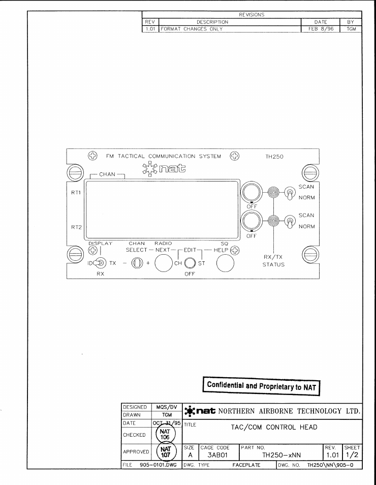 Faceplate | Spectra Logic TAC/COM SERIES User Manual | Page 37 / 107